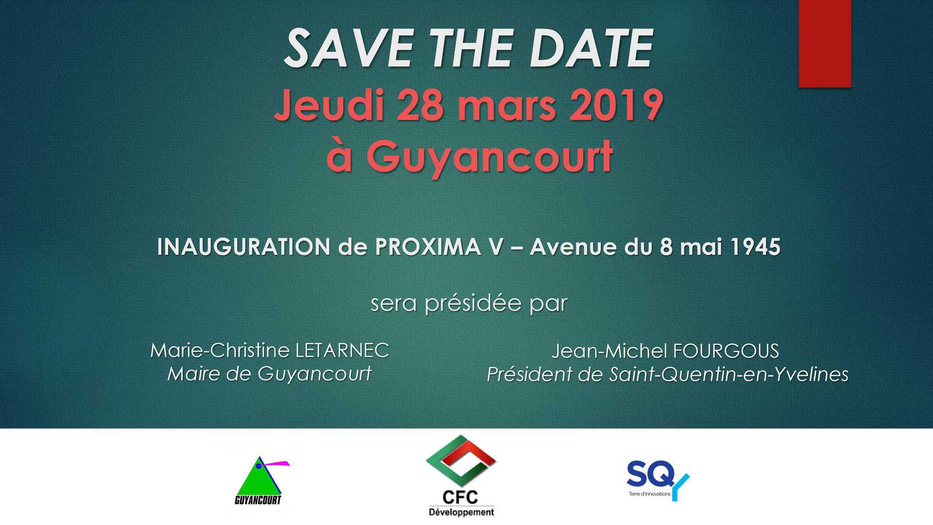 SAVE THE DATE